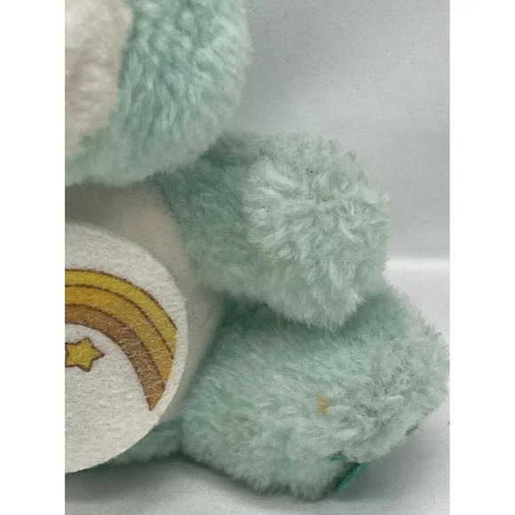Vintage Care Bears Wish Bear Coin Bank 1984 American Greetings Corp Good Plush - Picture 9 of 16